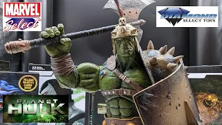 Marvel Select Planet Hulk Unboxing and Review of the 7" Scale Diamond Select Toys Action Figure.