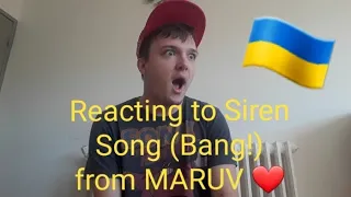 (ENG) Reaction - Siren Song (Bang) - MARUV - Ukraine - ESC 2019