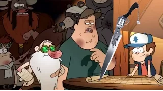 Gravity Falls - Soos and the gunsword