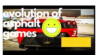 Evolution of Asphalt Games   Asphalt 1 to Asphalt 9