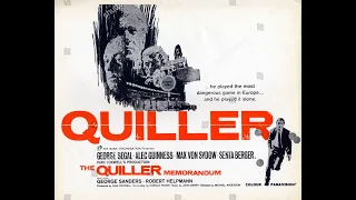 Why THE QUILLER MEMORANDUM is a great spy movie.