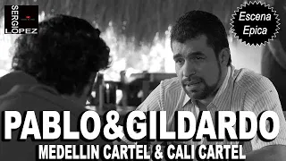 Pablo Escobar se reúne con Gildardo del Cartel de Cali