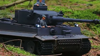 German tiger RC tank Henglong panzer 4K