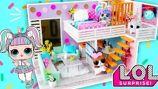 DIY Miniature Dollhouse Room | Unicorn 🦄 | LOL SURPRISE Dolls