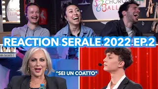 Celentano:"Sei un COATTO!" | Reaction Serale Amici 2022 ep.2