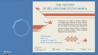 History of Belarusian Vyzhyvanka Webinar
