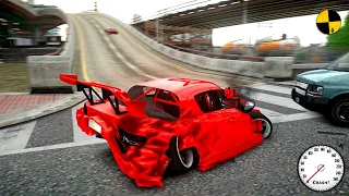 GTA 4 Crash Testing Real Car Mods Ep.525