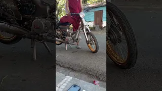 calentando los proyecto súper cub con máquina 160cc y 190cc