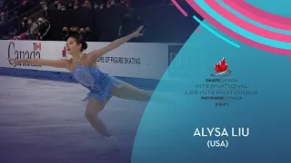 Alysa Liu (USA) | Women FS | Skate Canada International 2021 | #GPFigure