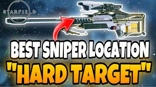 BEST SNIPER In Starfield Location! How To Get The HARD TARGET In Starfield