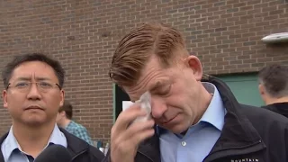 Brian Jean's emotional return home to Fort McMurray