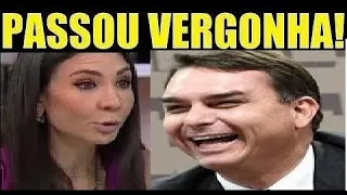 AMANDA KLEIN NÃO GOSTOU E LEVA RESPOSTA HUMILHANTE DE FLAVIO BOLSONARO !