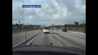 WEB EXTRA: FHP Releases Dashcam Video Of I-95 Pursuit That Ended In Violent Crash