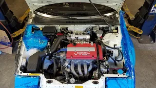 1988 Prelude 4WS Euro-R H22 Swap - Part 2