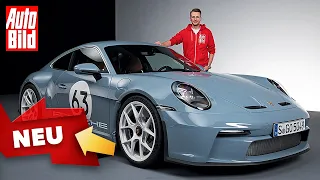 Porsche 911 S/T (2023): Neuvorstellung mit Jan Götze und Andreas Preuninger