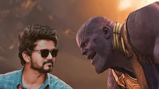ᐯijay In Endgame 😂💥 | Thanos vs Thalapathy vijay | Troll