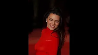 Model Vs Kendall Jenner wearing Fendi couture 2023 at the Academy Museum gala #shorts #kendalljenner