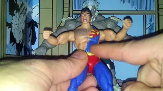 Dc Icons Doomsday vs Superman two pack DC collectibles action figure toy review justice legeau