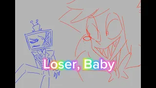 【Hazbin Hotel Animatic】Loser, Baby but it's Alastor and Vox