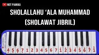 NOT PIANIKA SHOLALLAHU ‘ALA MUHAMMAD (SHOLAWAT JIBRIL) - Tutorial Not Angka Gampang