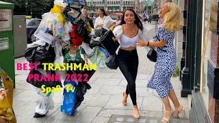 BEST TRASHMAN PRANK 2022 ( trash man prank )🌲👻😂