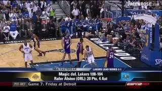 Lakers vs Magic Game 3 - Rafer Alston Highlights - Jalen Rose discusses on ESPN