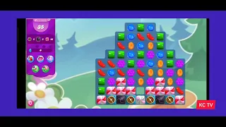 CANDY CRUSH SAGA LEVEL 1672 NEW VERSION NO BOOSTER