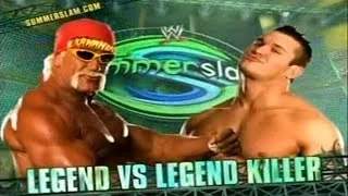 WWE Summerslam 2006 hulk hogan vs randy orton the legend killer