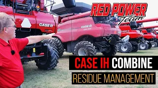 Case IH Combine Residue Management | Red Power Team Combine Tips