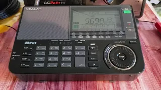 First impressions of the Sangean ATS 909X portable receiver on Shortwave