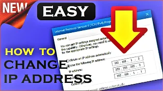 How to Change IP Address on Windows 10  8  7 | 100% Helpful | Change IP Address Windows 10 Easy