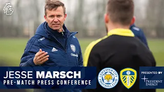 LIVE: Jesse Marsch press conference | Leicester City v Leeds United | Premier League