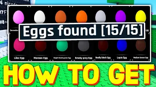 ALL 15 EGG LOCATIONS UNDER 2 MINUTES *FAST* in SOLS RNG! ROBLOX!