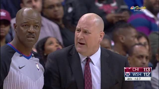 Cristiano Felicio Sprints Back Really Late From Timeout And Knocks Over Own Teammate