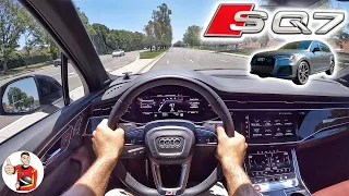 The 2022 Audi SQ7 is a V8 Secret Weapon for the Carpool Crew (POV Drive Review)