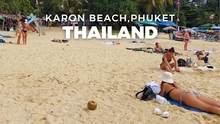Karon beach, Phuket - Thailand - WALKING TOUR - HD 1080p