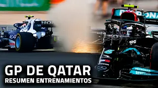 BOTTAS LIDERA y GASLY le SIGUE en IGUALADO DÍA en LOSAIL | PRÁCTICAS GP de QATAR