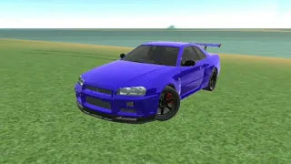 Я сделал тюнинг Nissan Skyline в Car Simulator 2