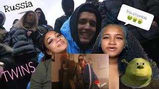 TWINS REACTING TO RUSSIAN RAP!! | LIL KRYSTALLL - Air Force 1 (Official Video)