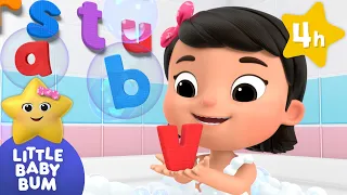 ABC Bath Song! 6 Little Ducks  + More⭐ Four Hours of Nursery Rhymes by LittleBabyBum