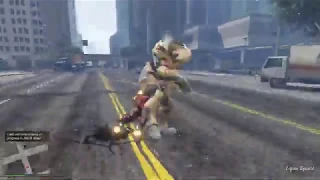 GTA 5 Iron man VS Thanos Endgame V2