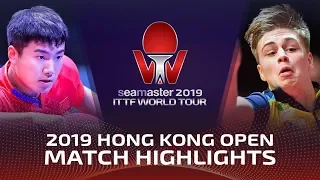 Liang Jingkun vs Truls Moregardh | 2019 ITTF Hong Kong Open Highlights (R32)