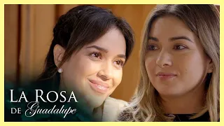 Serafina revela que Dominga y Verónica son hermanas | La Rosa de Guadalupe 8/8 | El fuego