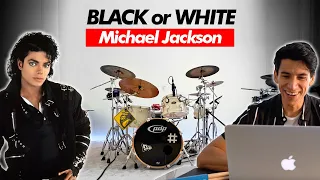 Recreamos la BATERÍA de "Michael Jackson - Black or White"