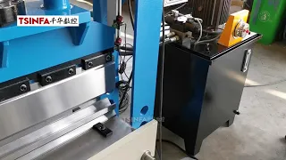 100 Tons hydraulic bending machine for steel plate bending