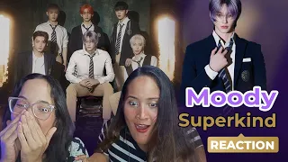 SUPERKIND (슈퍼카인드) 'MOODY' Official MV | LAS MORO REACTION