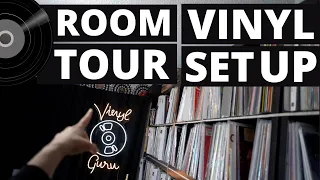 My Music Room Tour: Records, Stereo Set up Walkthrough