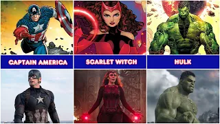 Comparison : Marvel Comic's Characters Vs MCU (Part 1)
