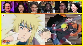 Naruto meets Minato | Reaction Mashup [Naruto Shippuden 168] ナルト 疾風伝