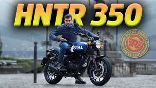 ROYAL ENFIELD HNTR 350 (Hunter 350): la CUGINA “SPORTIVA” della METEOR! (2024) - Test Ride ITA